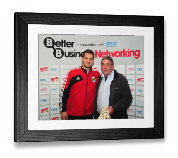 Framed Print : Tom Heaton's Game-Facing Gear: Bristol City vs Huddersfield Town (27th April 2013)