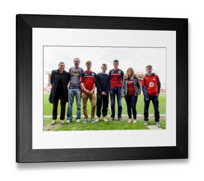 Framed Print : Bristol City Football Club: Half Time Brasovo 10k Run at Ashton Gate during Bristol City vs Huddersfield Town, Championship Match (April 2013) Framed Print : Bristol City Football Club: Half Time Brasovo 10k Run at Ashton Gate during Bristol City vs Huddersfield Town, Championship Match (April 2013)