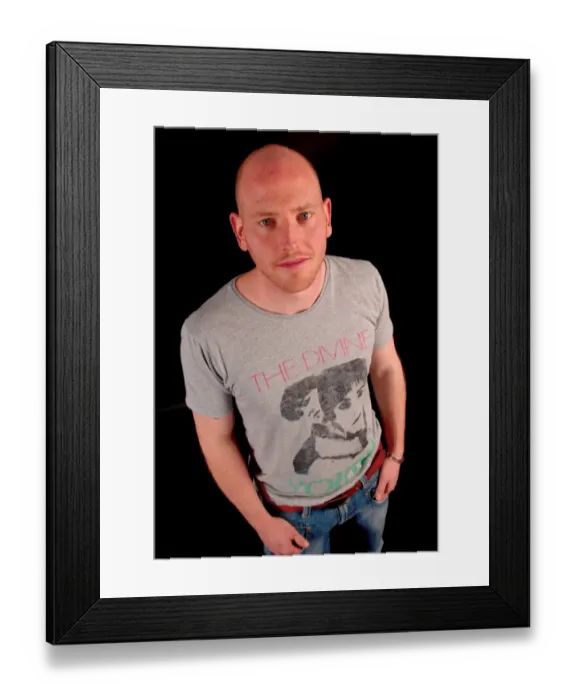 Framed Print : Steve Brooker: Intense Focus with Bristol City Football Club