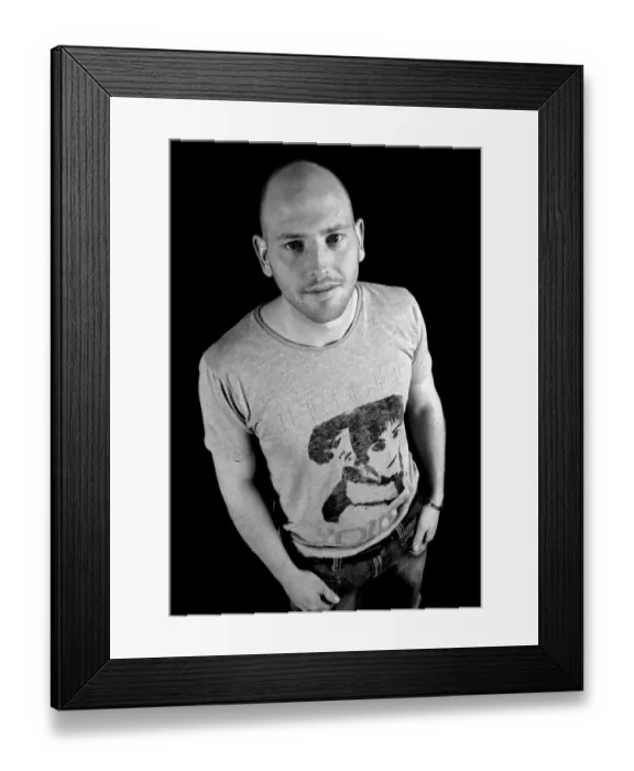 Framed Print : Steve Brooker: Intense Focus with Bristol City FC