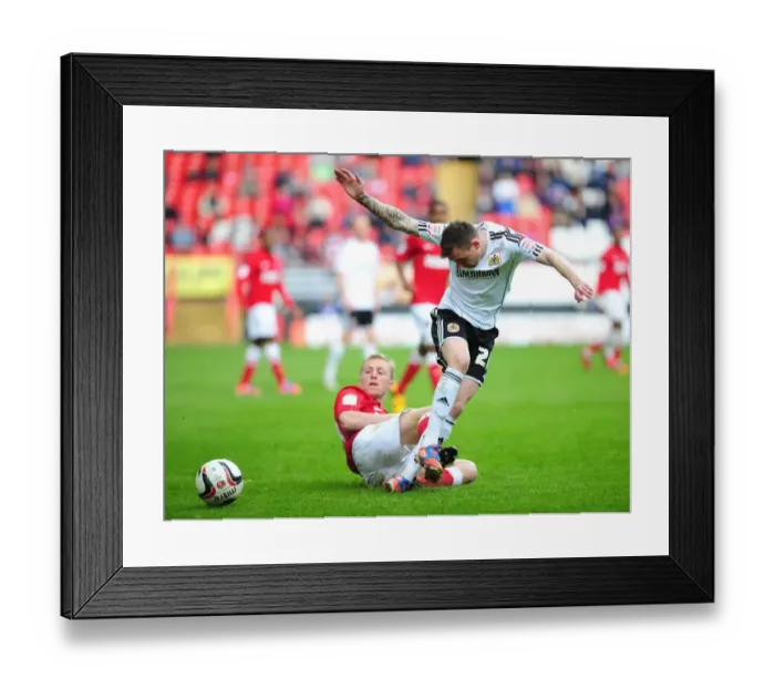 Framed Print : Intense Moment: Solly Stops Anderson's Charge in Charlton Athletic vs. Bristol City (Npower Championship, 04 / 05 / 2013) Framed Print : Intense Moment: Solly Stops Anderson's Charge in Charlton Athletic vs. Bristol City (Npower Championship, 04 / 05 / 2013)