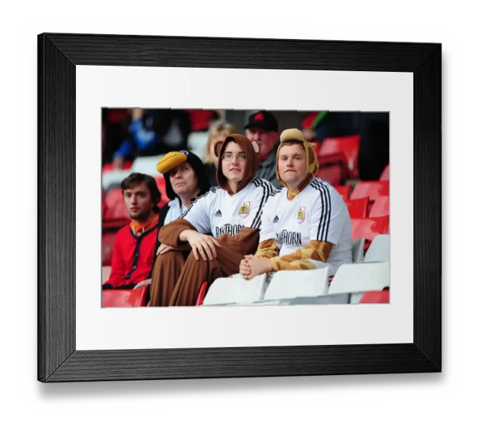 Framed Print : Intense Rivalry: Bristol City vs Charlton Athletic in Npower Championship Showdown at The Valley, May 2013 - A Football Battle