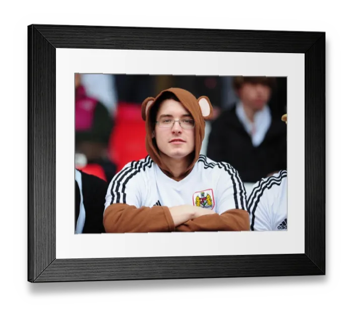 Framed Print : Thrill of the Championship: Fan's Passionate Reaction at The Valley - Charlton Athletic vs. Bristol City (May 2013)