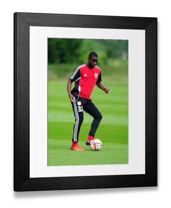 Framed Print : Bristol City FC: Jordan Wynter Kicks Off Pre-Season Training Ahead of Npower League One Campaign Framed Print : Bristol City FC: Jordan Wynter Kicks Off Pre-Season Training Ahead of Npower League One Campaign