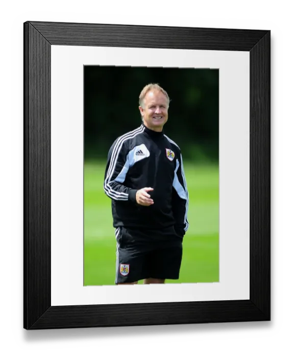 Framed Print : Bristol City FC: Pre-Season Training with Head Coach Sean O'Driscoll Framed Print : Bristol City FC: Pre-Season Training with Head Coach Sean O'Driscoll