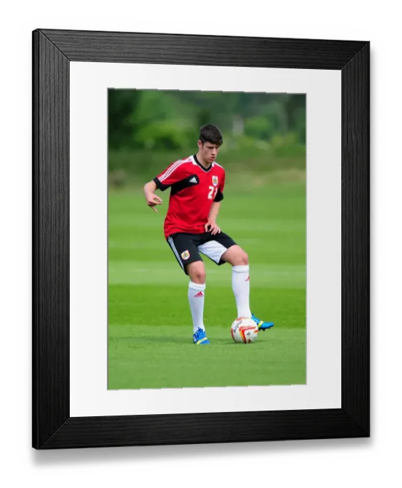 Framed Print : Bristol City First Team: Pre-Season Training (June 2013)