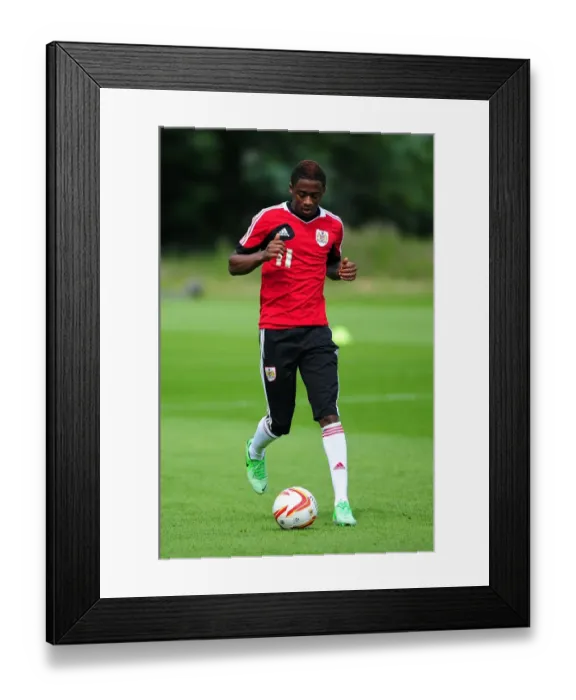 Framed Print : Bristol City FC: Training Sessions with Kevin Krans (June 2013) Framed Print : Bristol City FC: Training Sessions with Kevin Krans (June 2013)