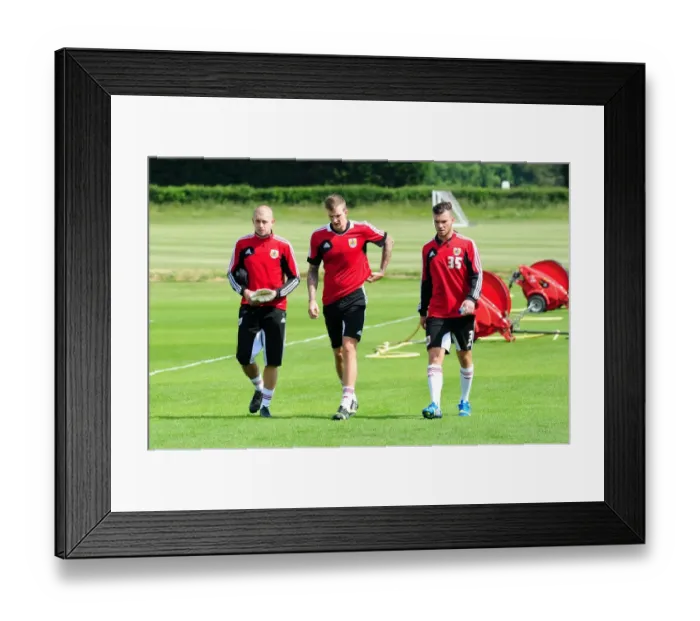 Framed Print : Bristol City FC: Pre-Season Training - Frank Fielding, Aden Flint, and Mitch Brundle Framed Print : Bristol City FC: Pre-Season Training - Frank Fielding, Aden Flint, and Mitch Brundle