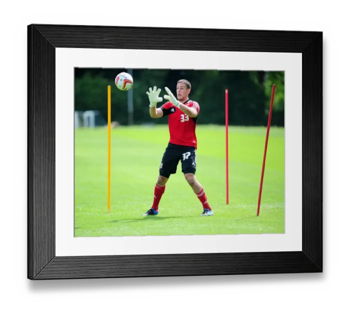 Framed Print : Bristol City FC: Dylan Castanheira in Action during Pre-Season Training Framed Print : Bristol City FC: Dylan Castanheira in Action during Pre-Season Training