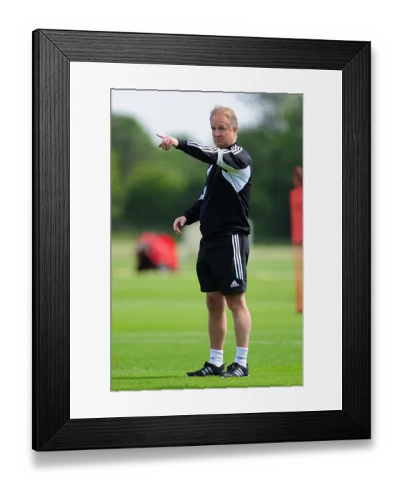 Framed Print : Bristol City FC: Pre-Season Training with Coach Sean O'Driscoll (June 2013) Framed Print : Bristol City FC: Pre-Season Training with Coach Sean O'Driscoll (June 2013)