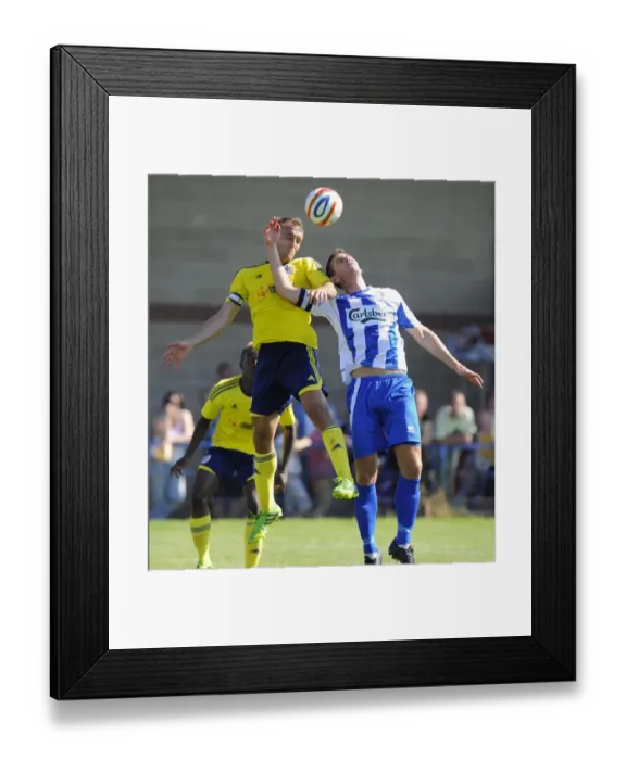 Framed Print : Bristol City FC: Pre-Season Clash Against Clevedon Town (13-14) Framed Print : Bristol City FC: Pre-Season Clash Against Clevedon Town (13-14)