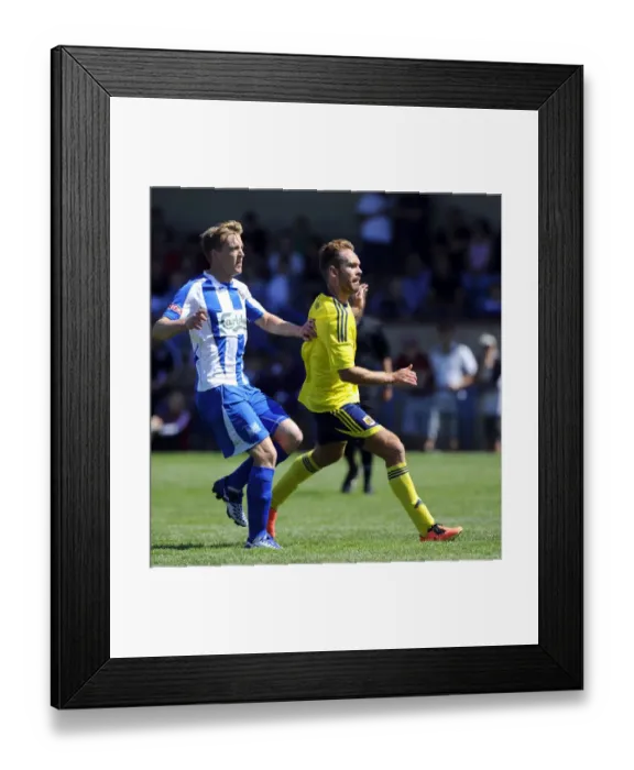 Framed Print : Clevedon Town V Bristol City 060713
