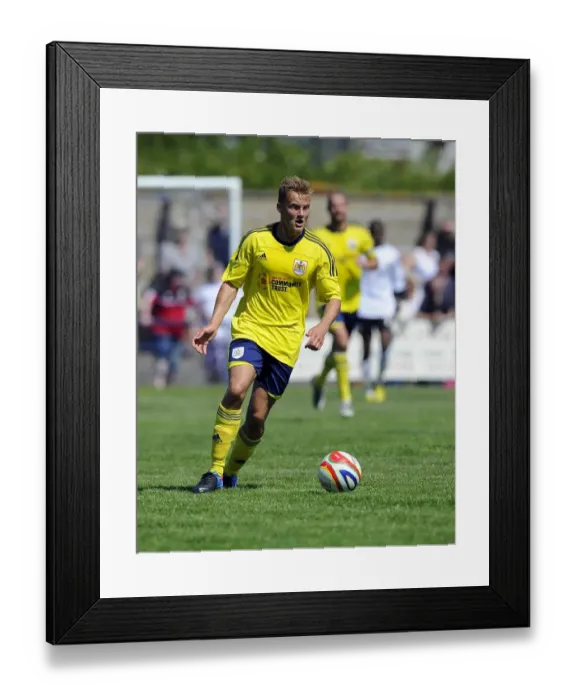 Framed Print : Bristol City vs. Clevedon Town: The Football Rivalry (July 6, 2013)