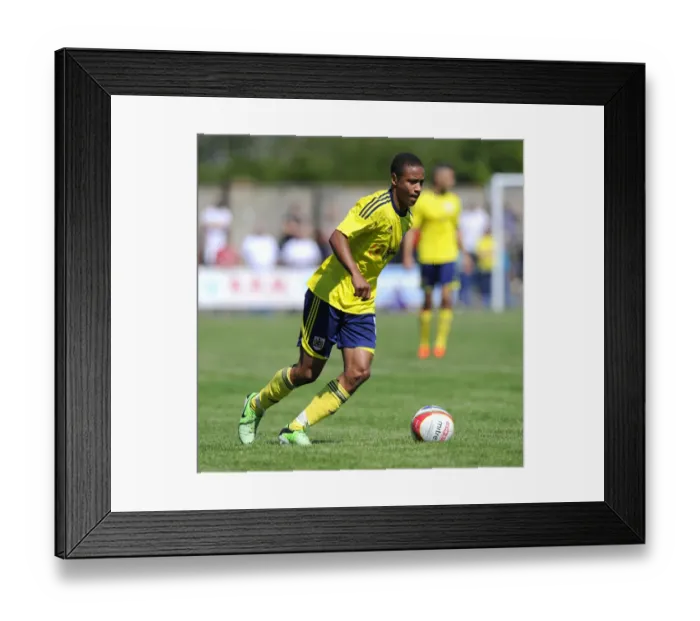 Framed Print : Bristol City vs. Clevedon Town: The Exciting Football Match of July 6, 2013 Framed Print : Bristol City vs. Clevedon Town: The Exciting Football Match of July 6, 2013