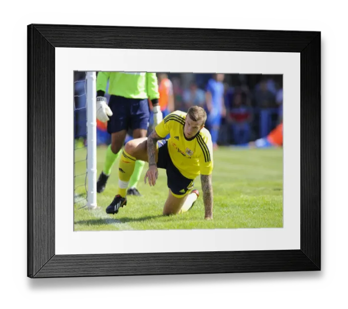 Framed Print : Thrilling Showdown: Bristol City vs Clevedon Town (06-07-13) Framed Print : Thrilling Showdown: Bristol City vs Clevedon Town (06-07-13)