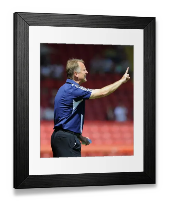 Framed Print : Sean O'Driscoll Leads Bristol City Against Glasgow Rangers, 2013: Pre-Season Friendly at Ashton Gate Stadium Framed Print : Sean O'Driscoll Leads Bristol City Against Glasgow Rangers, 2013: Pre-Season Friendly at Ashton Gate Stadium