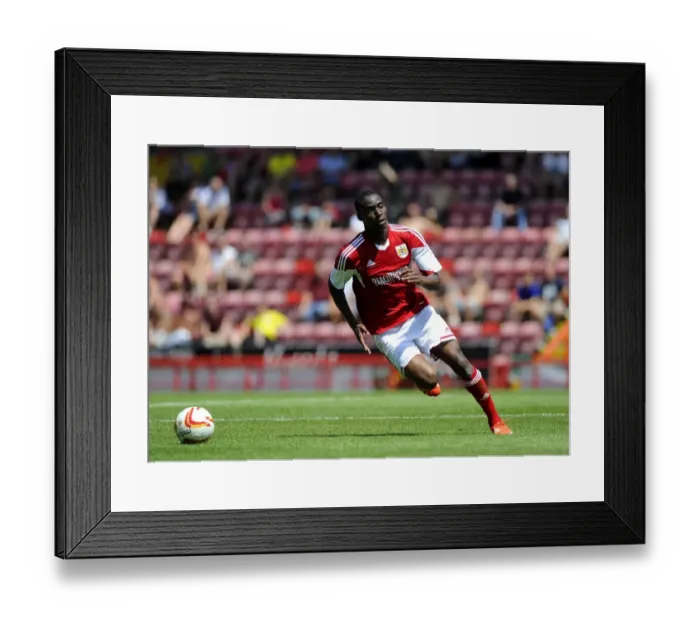 Framed Print : Jordan Wynter in Action: Bristol City vs Glasgow Rangers (2013), Ashton Gate Stadium Framed Print : Jordan Wynter in Action: Bristol City vs Glasgow Rangers (2013), Ashton Gate Stadium