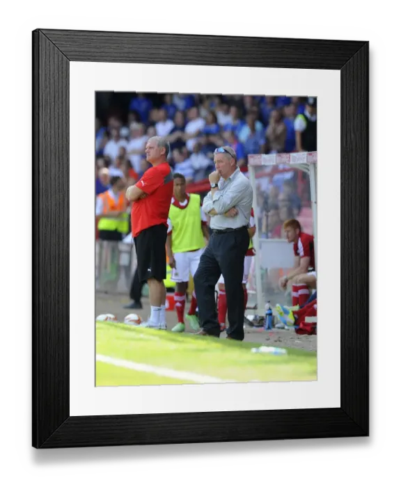 Framed Print : Ally McCoist and Glasgow Rangers Take on Bristol City in Pre-Season Friendly at Ashton Gate Stadium Framed Print : Ally McCoist and Glasgow Rangers Take on Bristol City in Pre-Season Friendly at Ashton Gate Stadium