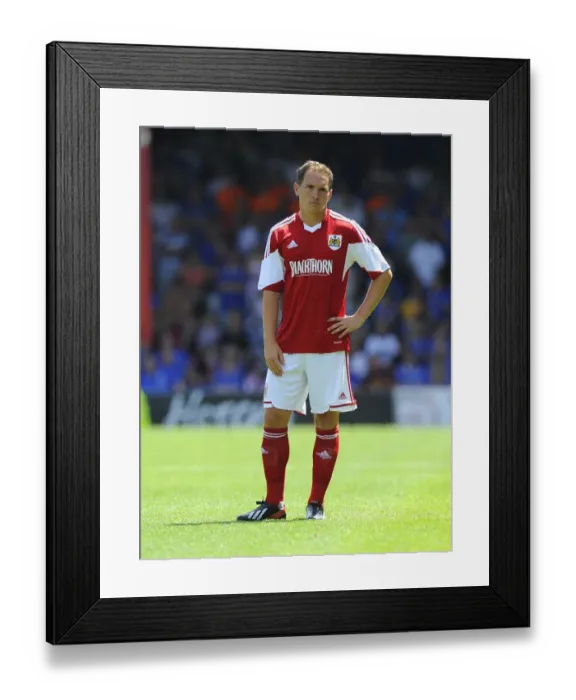Framed Print : Neil Kilkenny in Action: Bristol City vs Glasgow Rangers (2013), Ashton Gate Stadium Framed Print : Neil Kilkenny in Action: Bristol City vs Glasgow Rangers (2013), Ashton Gate Stadium