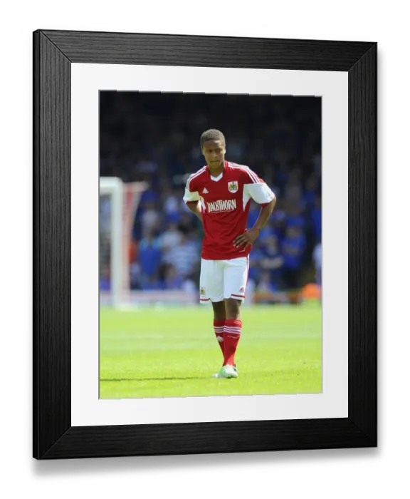 Framed Print : Clash of the Giants: Bristol City vs Glasgow Rangers (July 13, 2013)