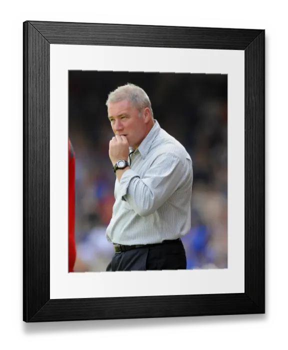 Framed Print : Ally McCoist Leads Glasgow Rangers Against Bristol City at Ashton Gate Stadium (Pre-Season Friendly, 2013) Framed Print : Ally McCoist Leads Glasgow Rangers Against Bristol City at Ashton Gate Stadium (Pre-Season Friendly, 2013)