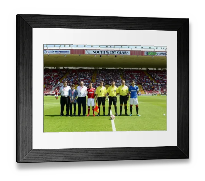 Framed Print : Bristol City vs Glasgow Rangers: Pre-Season Match at Ashton Gate Stadium (July 2013) Framed Print : Bristol City vs Glasgow Rangers: Pre-Season Match at Ashton Gate Stadium (July 2013)