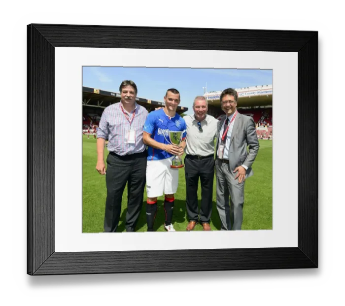 Framed Print : Bristol City vs Glasgow Rangers Pre-Season Clash at Ashton Gate Stadium (July 2013) - Football Rivalry Ignites Framed Print : Bristol City vs Glasgow Rangers Pre-Season Clash at Ashton Gate Stadium (July 2013) - Football Rivalry Ignites