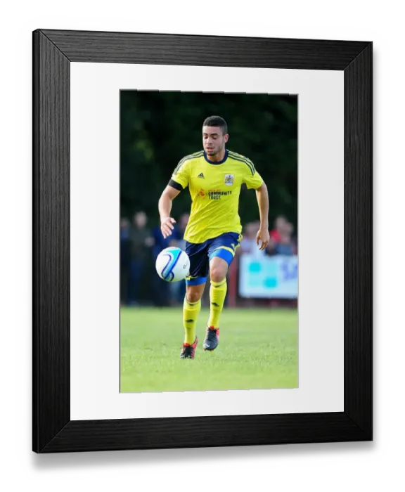 Framed Print : Bristol City's Derrick Williams in Pre-Season Action Against Ashton and Backwell United (03.07.2013) Framed Print : Bristol City's Derrick Williams in Pre-Season Action Against Ashton and Backwell United (03.07.2013)