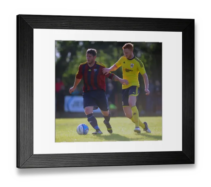 Framed Print : Bristol City's Ryan Taylor Battles for the Ball in Pre-Season Friendly Against Ashton and Backwell United Framed Print : Bristol City's Ryan Taylor Battles for the Ball in Pre-Season Friendly Against Ashton and Backwell United