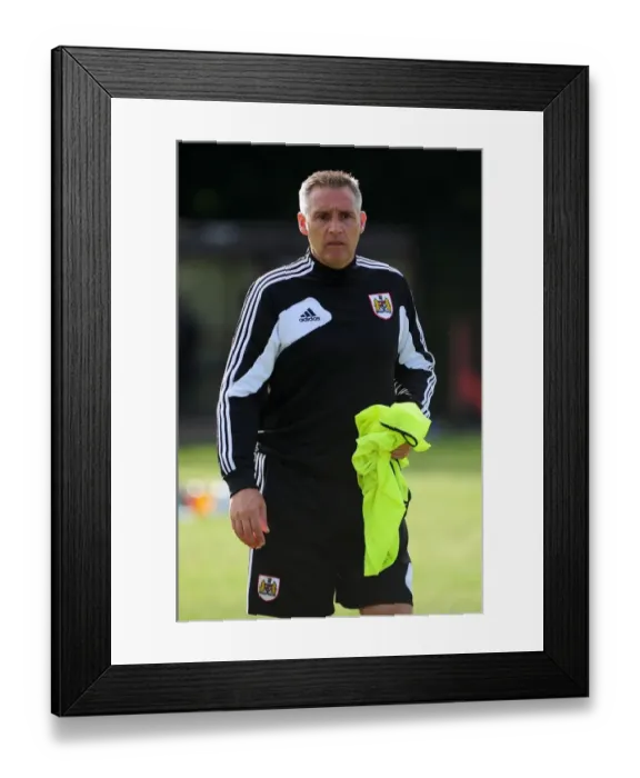 Framed Print : Bristol City FC: Pre-Season Friendly Against Ashton and Backwell United (John Pemberton Coaching)
