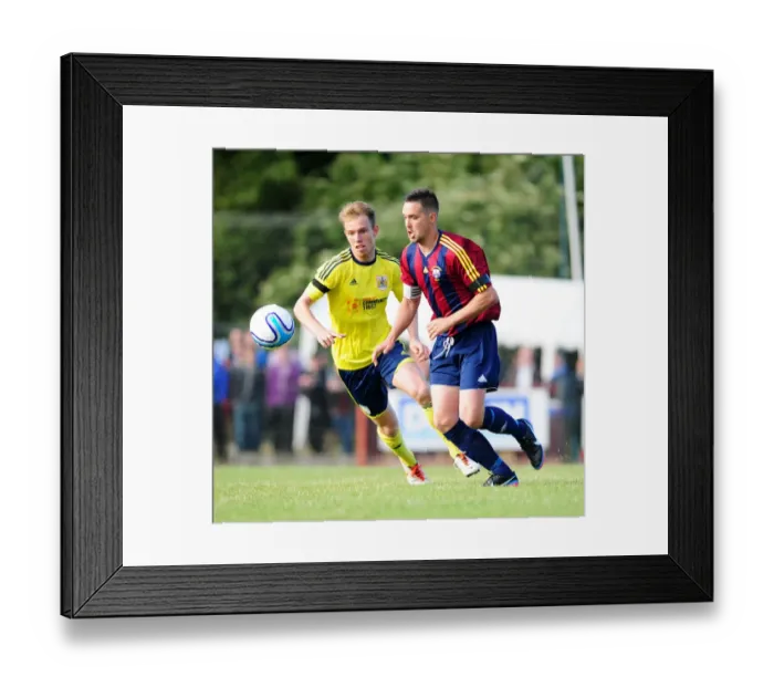 Framed Print : Bristol City FC in Pre-Season Friendly Action Against Ashton and Backwell United (July 2013) Framed Print : Bristol City FC in Pre-Season Friendly Action Against Ashton and Backwell United (July 2013)