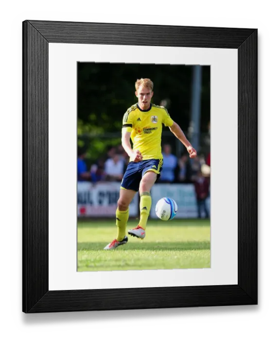 Framed Print : Bristol City FC in Pre-Season Action Against Ashton and Backwell United, July 2013 Framed Print : Bristol City FC in Pre-Season Action Against Ashton and Backwell United, July 2013