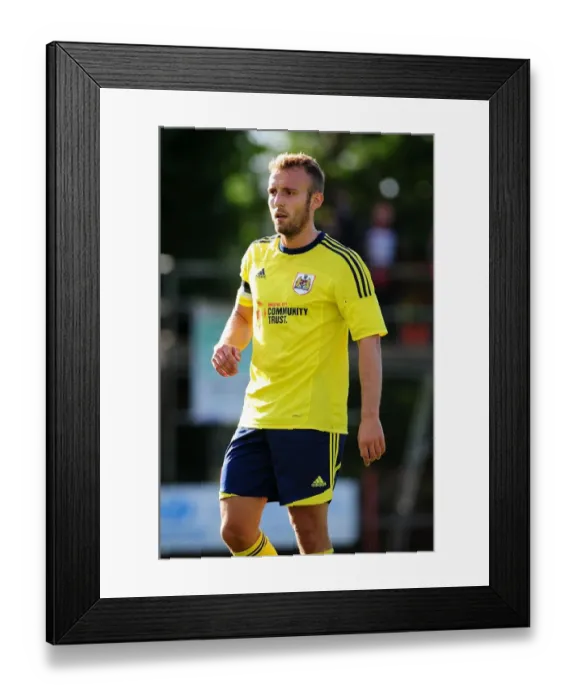 Framed Print : Bristol City's Liam Kelly in Pre-Season Action Against Ashton and Backwell United, July 2013 Framed Print : Bristol City's Liam Kelly in Pre-Season Action Against Ashton and Backwell United, July 2013