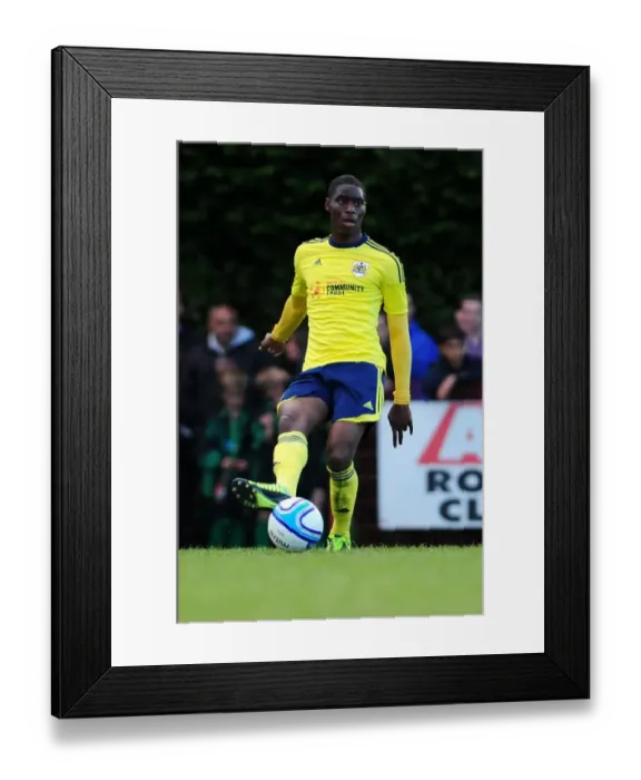 Framed Print : Bristol City's Jordan Wynter Stands Out in Pre-Season Victory Against Ashton and Backwell United Framed Print : Bristol City's Jordan Wynter Stands Out in Pre-Season Victory Against Ashton and Backwell United
