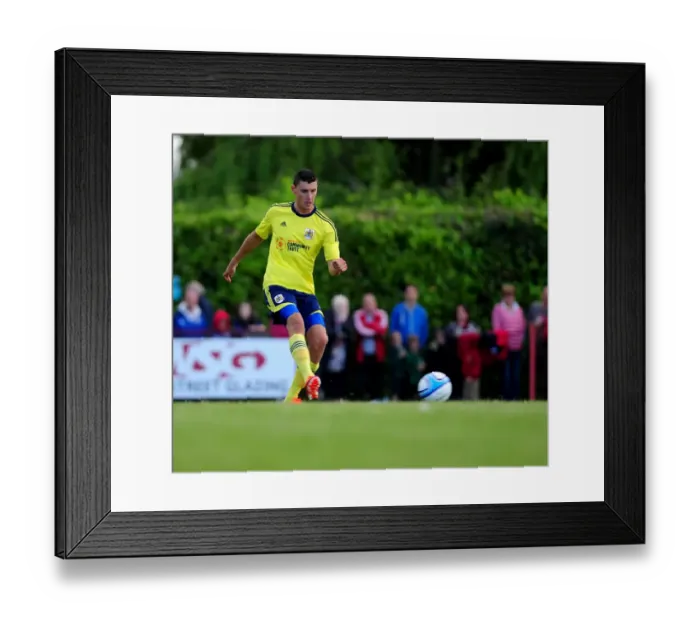 Framed Print : Bristol City's James Wilson in Pre-Season Action Against Ashton and Backwell United (July 3, 2013) Framed Print : Bristol City's James Wilson in Pre-Season Action Against Ashton and Backwell United (July 3, 2013)