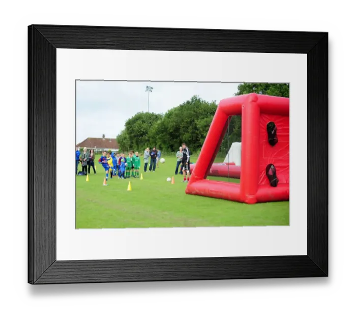 Framed Print : Bristol City FC vs Ashton and Backwell United - Pre-Season Friendly (July 2013) Framed Print : Bristol City FC vs Ashton and Backwell United - Pre-Season Friendly (July 2013)