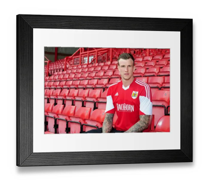 Framed Print : Aden Flint New Signing 110613