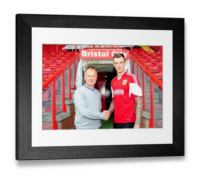 Framed Print : Aden Flint Joins Bristol City: First Team Photo Framed Print : Aden Flint Joins Bristol City: First Team Photo