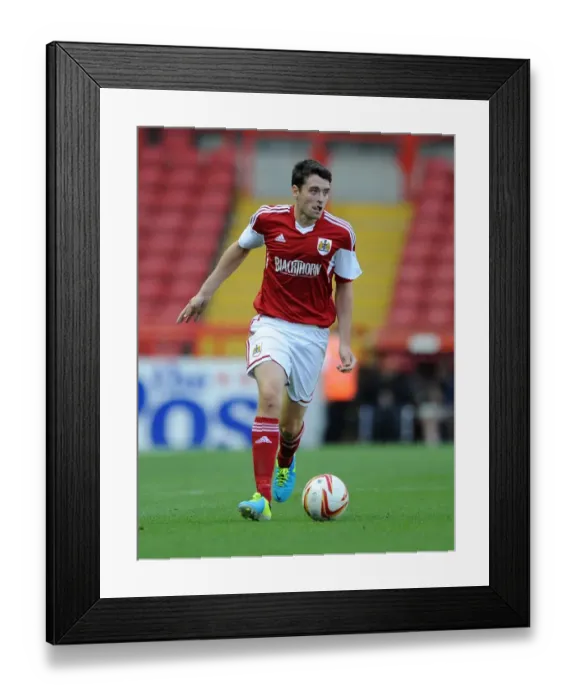 Framed Print : Brendan Maloney of Bristol City in Action Against Reading, 2013 Framed Print : Brendan Maloney of Bristol City in Action Against Reading, 2013