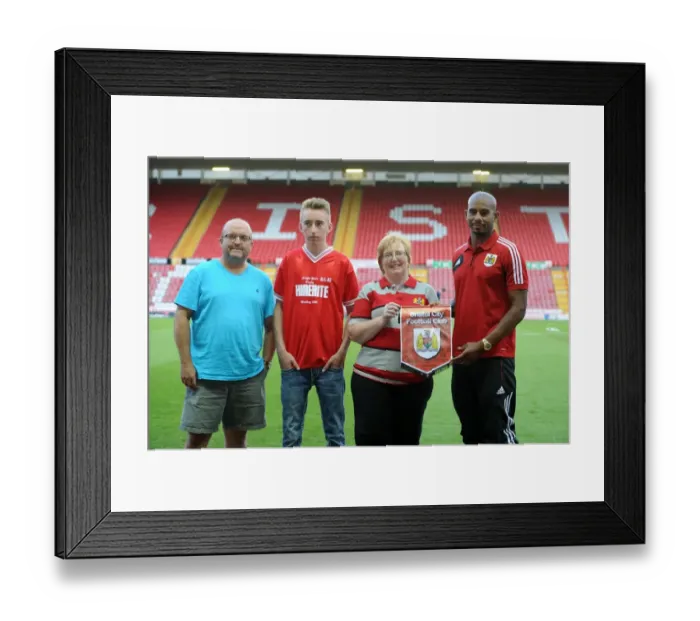 Framed Print : Bristol City vs Reading: Clash on the Football Field, July 2013 Framed Print : Bristol City vs Reading: Clash on the Football Field, July 2013