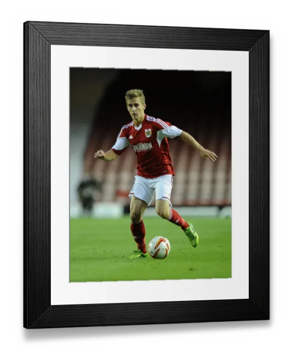 Framed Print : Bristol City vs Reading: Clash on the Field, July 2013