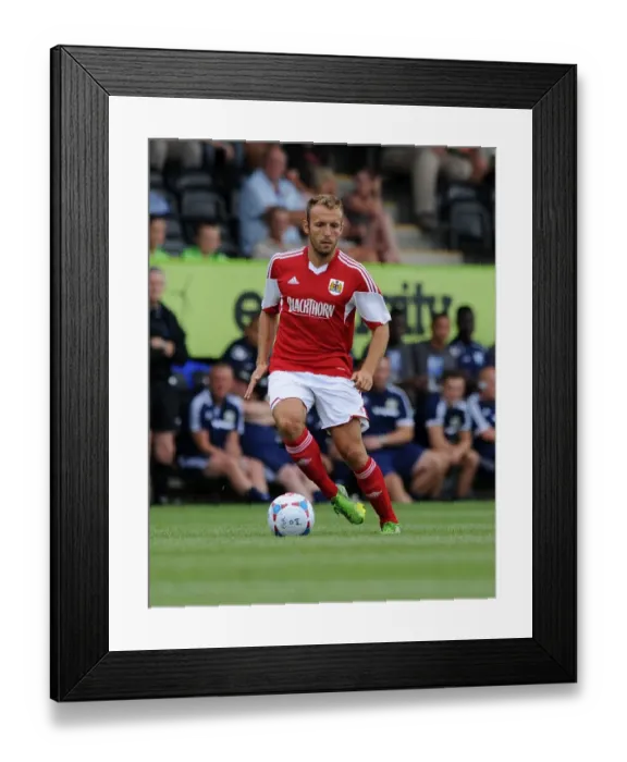 Framed Print : Liam Kelly of Bristol City in Action Against Forest Green Rovers - Preseason 2013 Framed Print : Liam Kelly of Bristol City in Action Against Forest Green Rovers - Preseason 2013