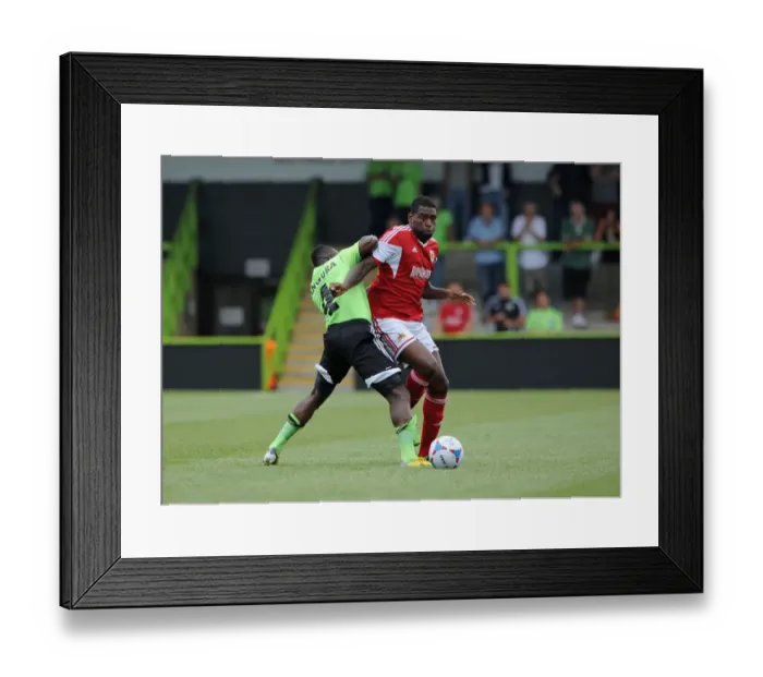 Framed Print : Forest Green Rovers vs. Bristol City: Pre-Season Clash 2007-13 Framed Print : Forest Green Rovers vs. Bristol City: Pre-Season Clash 2007-13