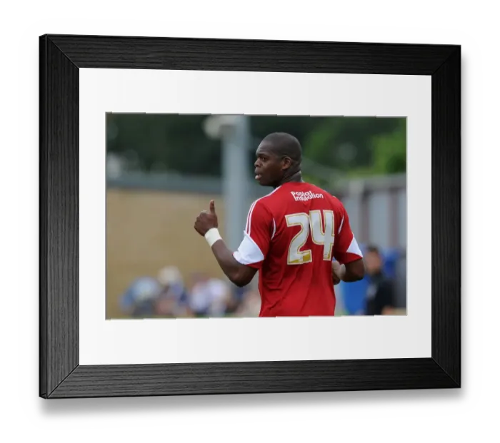 Framed Print : Marlon Harewood Joins Bristol City: New Signing Trainings with Forest Green Rovers Ahead of Preseason Match Framed Print : Marlon Harewood Joins Bristol City: New Signing Trainings with Forest Green Rovers Ahead of Preseason Match