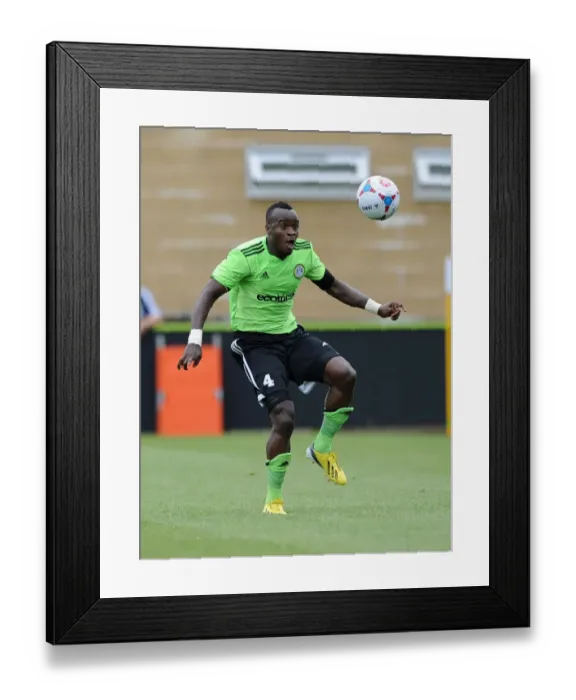 Framed Print : Bristol City's Alhassan Bangura in Action against Forest Green Rovers, 2013 Preseason Football Match Framed Print : Bristol City's Alhassan Bangura in Action against Forest Green Rovers, 2013 Preseason Football Match