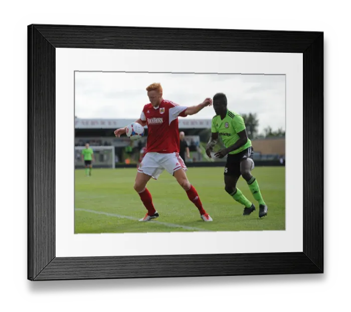 Framed Print : Forest Green Rovers vs. Bristol City: Pre-Season Clash (2007-2013)