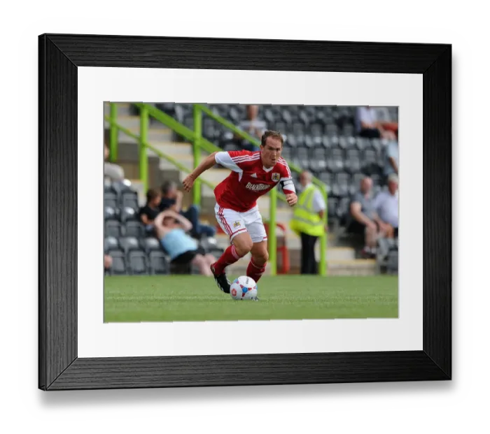 Framed Print : Neil Kilkenny of Bristol City in Action Against Forest Green Rovers - Preseason 2013 Framed Print : Neil Kilkenny of Bristol City in Action Against Forest Green Rovers - Preseason 2013