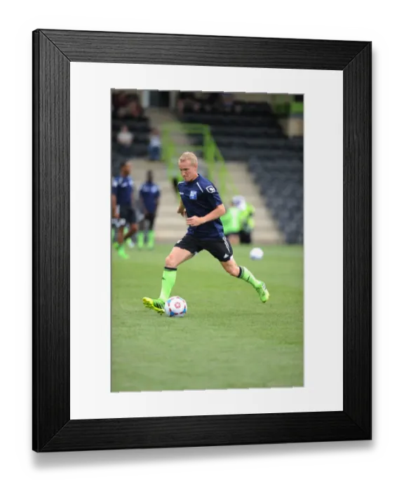 Framed Print : Preseason Clash: Forest Green Rovers vs. Bristol City, 2013 - Football Rivalry Ignites Framed Print : Preseason Clash: Forest Green Rovers vs. Bristol City, 2013 - Football Rivalry Ignites