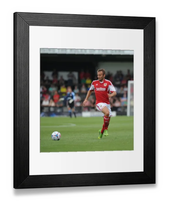 Framed Print : Bristol City's Liam Kelly in Action Against Forest Green Rovers (2013) Framed Print : Bristol City's Liam Kelly in Action Against Forest Green Rovers (2013)