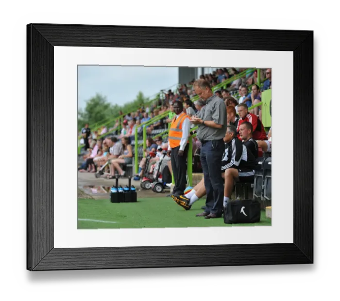 Framed Print : Bristol City Manager Sean O'Driscoll Prepares for Forest Green Rovers Match, 2013 Framed Print : Bristol City Manager Sean O'Driscoll Prepares for Forest Green Rovers Match, 2013